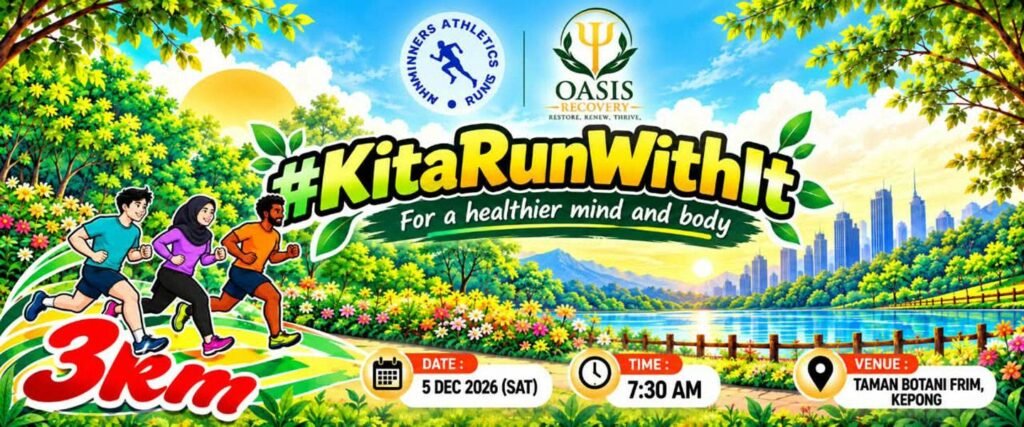 #KitaRunWithIt - For a healthier mind and body