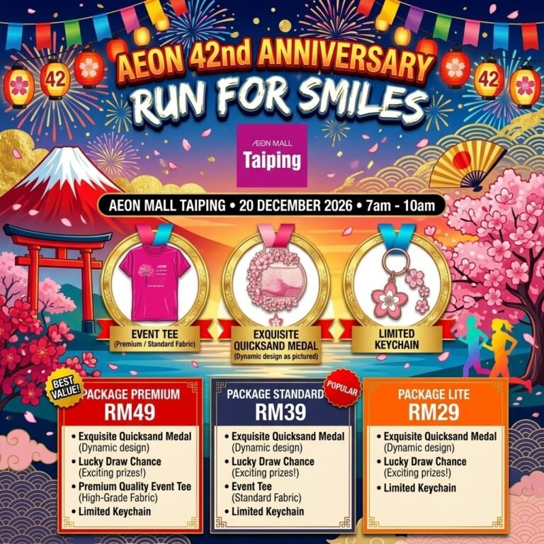 AEON 42nd Anniversary Run - Run For Smiles (Taiping)