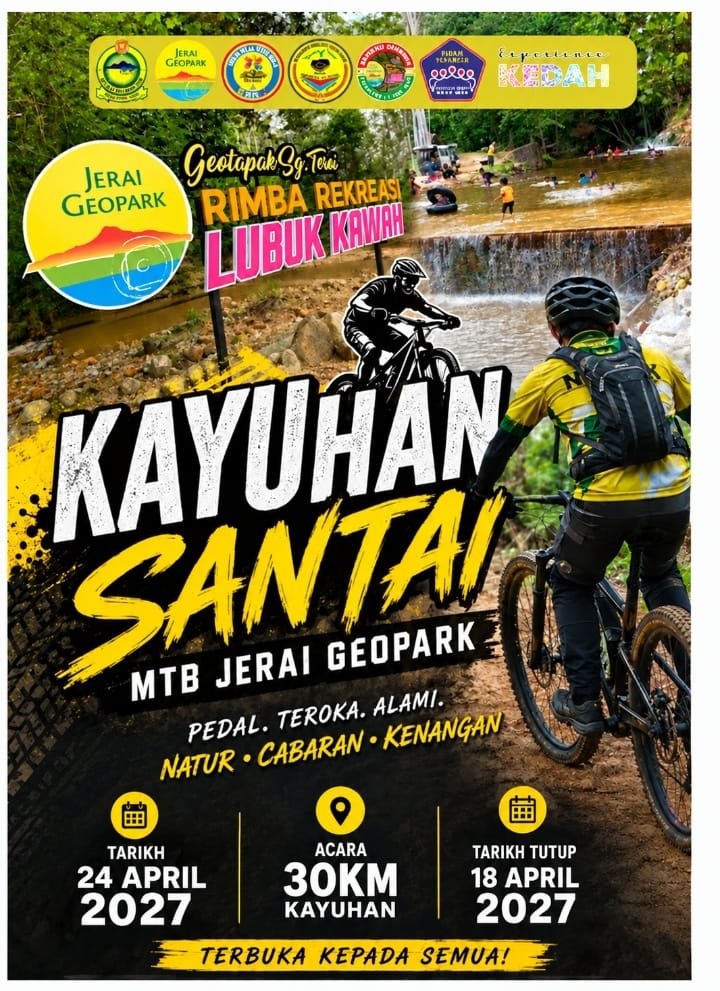 Kayuhan Santai MTB Jerai Geopark 2027