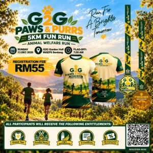 G2G Paws & Purrs 5KM Fun Run